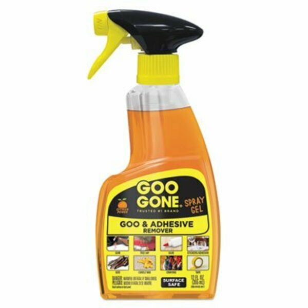 Weiman Goo Gone, Spray Gel Cleaner, Citrus Scent, 12 Oz Spray Bottle, 6PK 2096